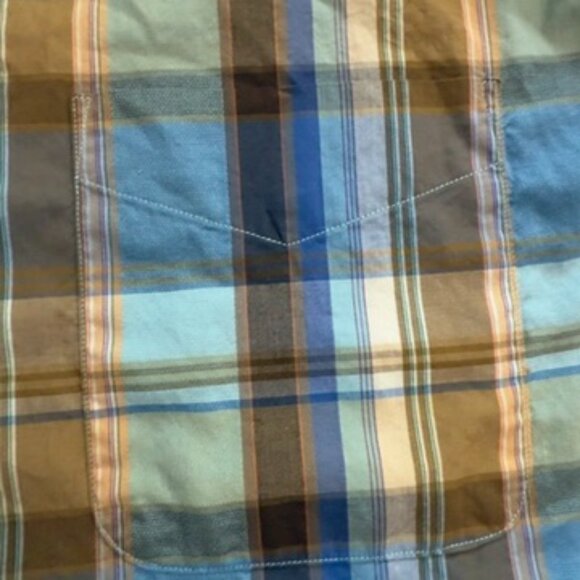 Alan Flusser Plaid Long Sleeve Shirt - Size XXL - Picture 8 of 10